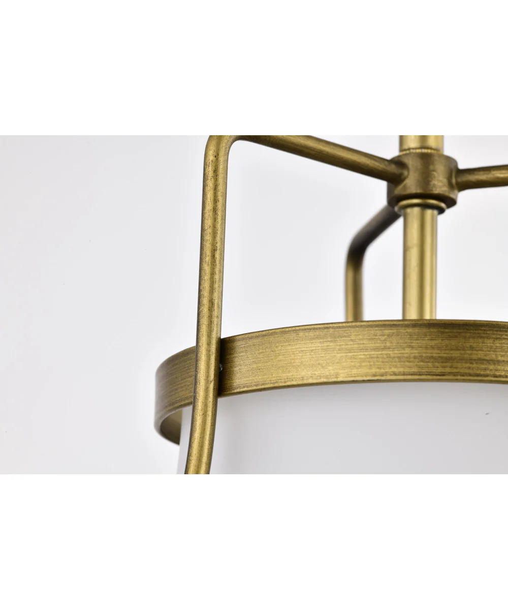 Valdora 1-Light Pendant Natural Brass - Image 9