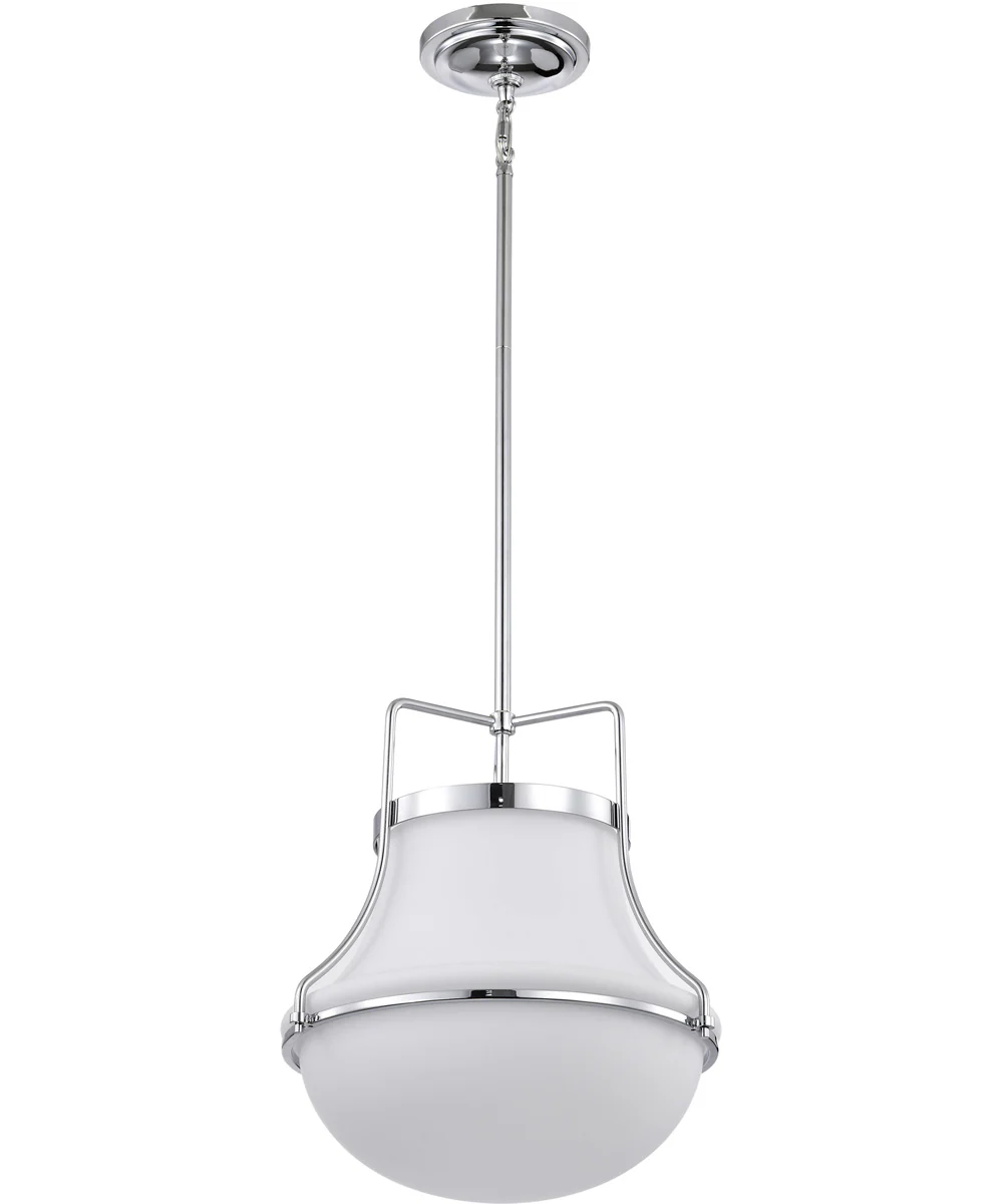 Valdora 1-Light Pendant Polished Nickel - Image 5