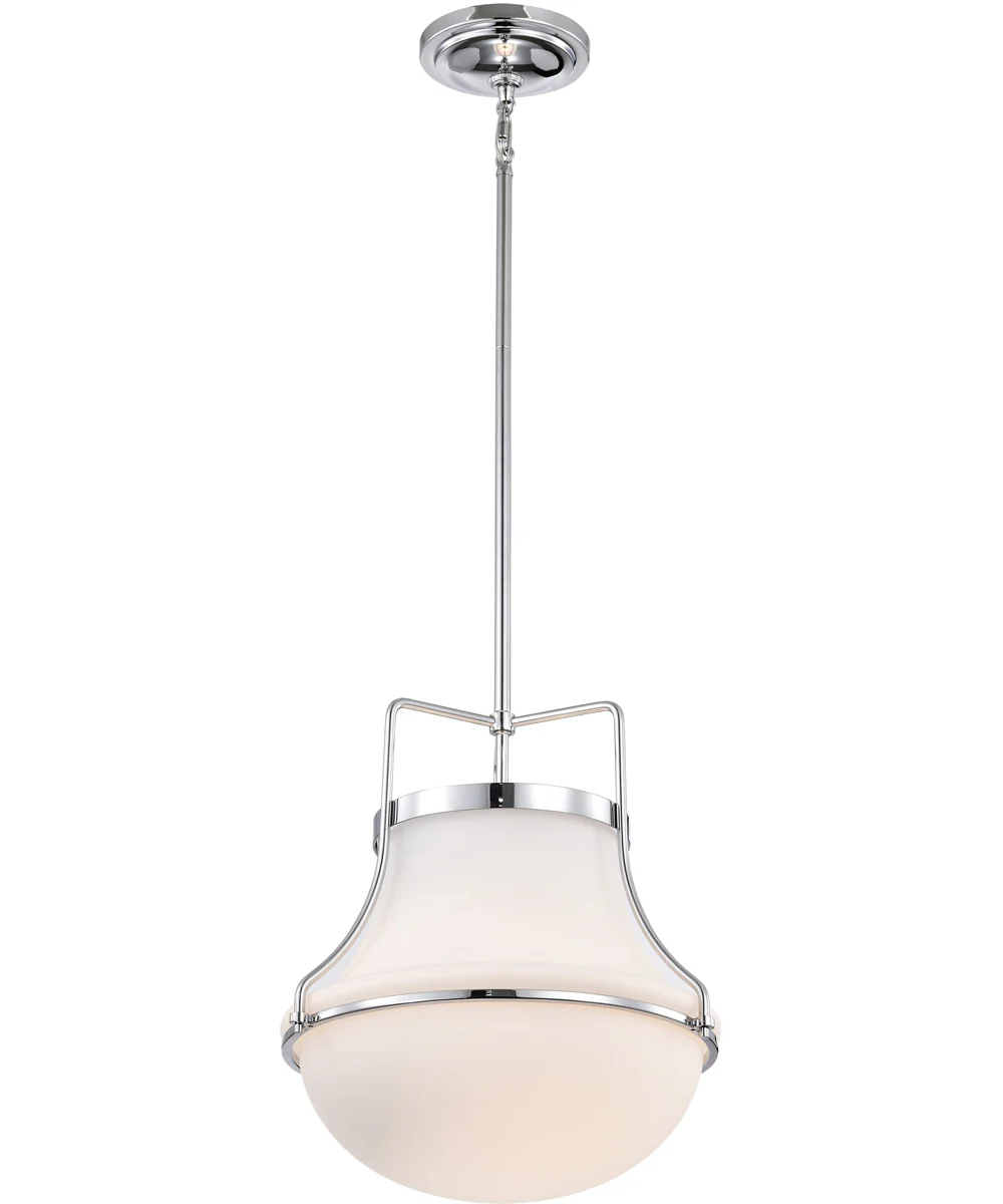 Valdora 1-Light Pendant Polished Nickel - Image 6