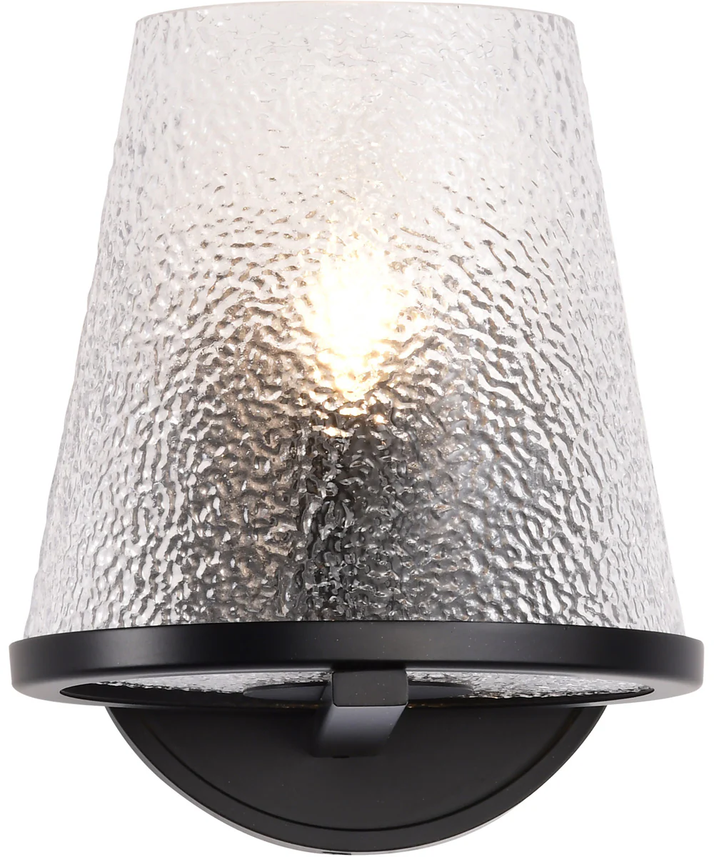Valentine 1-Light Vanity & Wall Black - Image 8