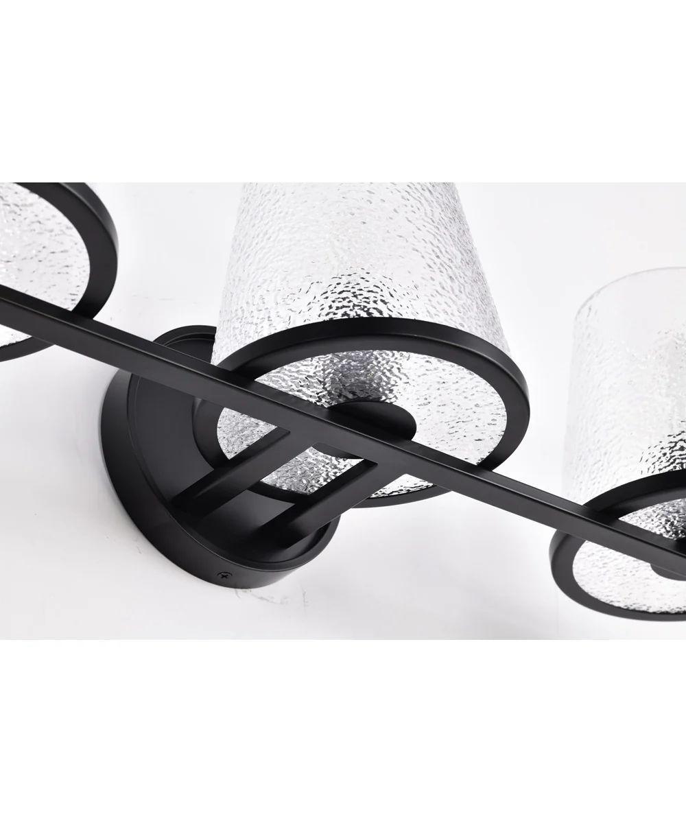 Valentine 3-Light Vanity & Wall Black - Image 10
