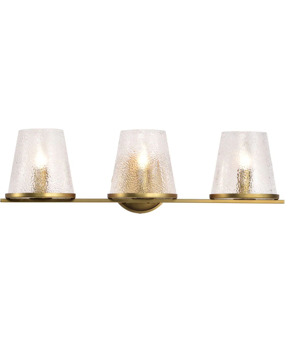 Valentine 3-Light Vanity & Wall Vintage Brass - Image 8