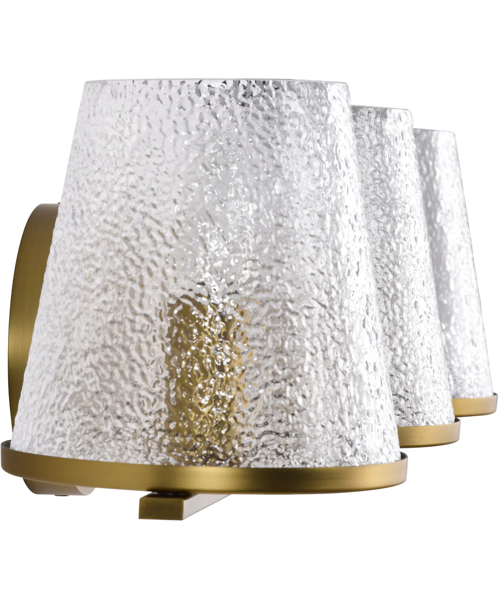 Valentine 3-Light Vanity & Wall Vintage Brass - Image 9