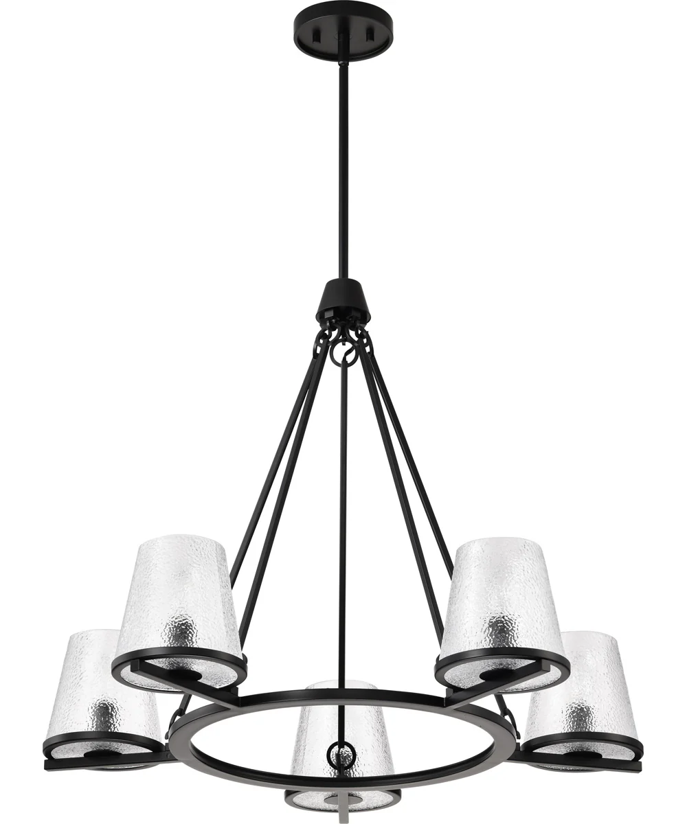 Valentine 5-Light Chandelier Black - Image 5