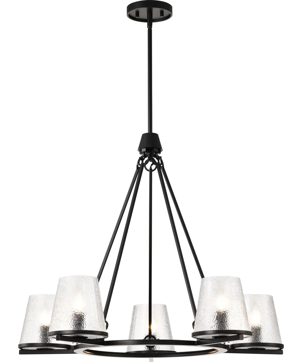 Valentine 5-Light Chandelier Black - Image 8