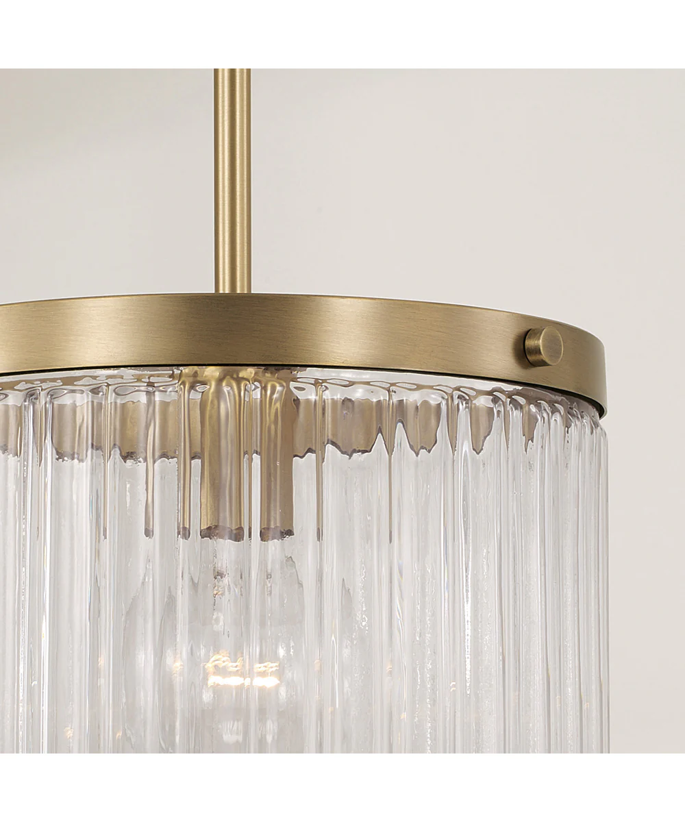 Vaughn 1-Light Pendant Aged Brass - Image 3