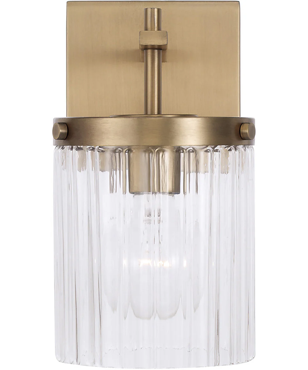 Vaughn 1-Light Sconce Aged Brass - Image 3