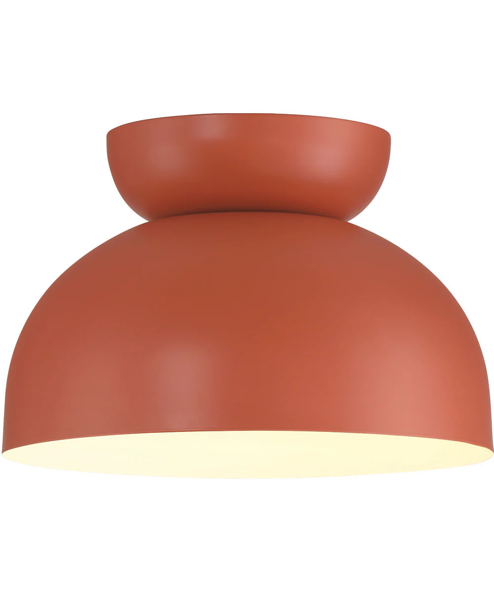 Ventura Dome 1-Light Lighting Baked Clay - Image 2