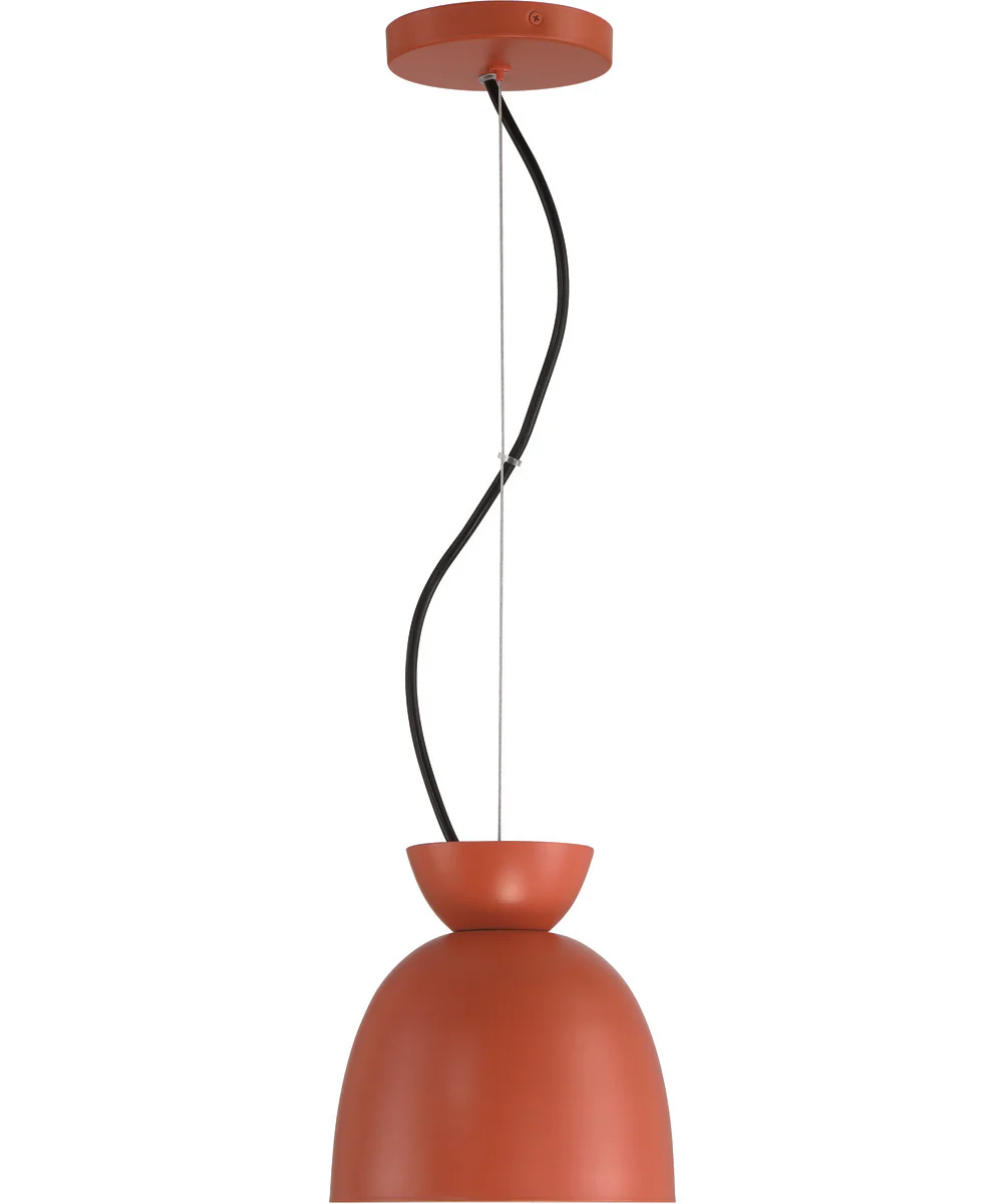 Ventura Dome 1-Light Lighting Baked Clay - Image 3