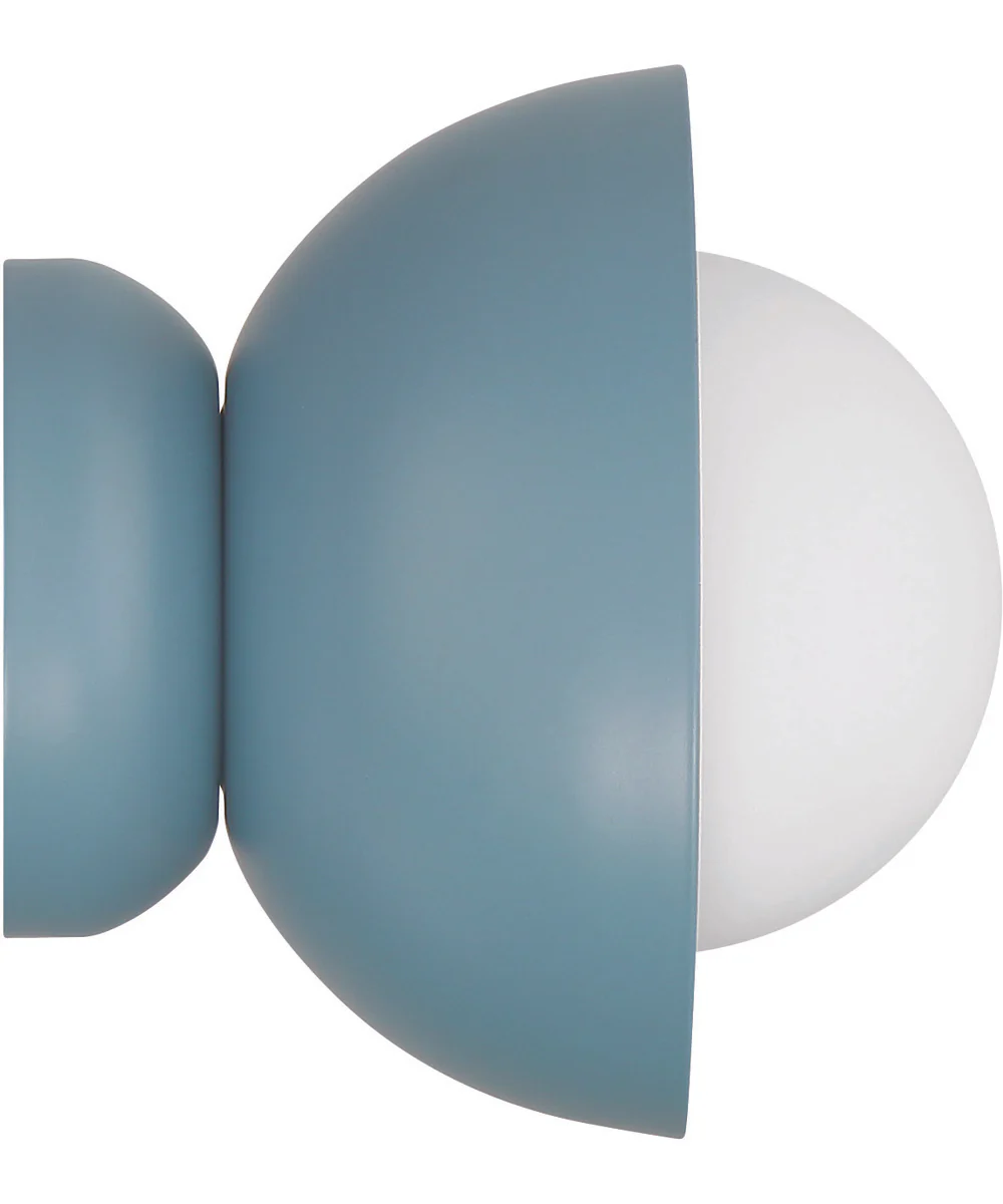 Ventura Dome 1-Light Lighting Dusty Blue - Image 3