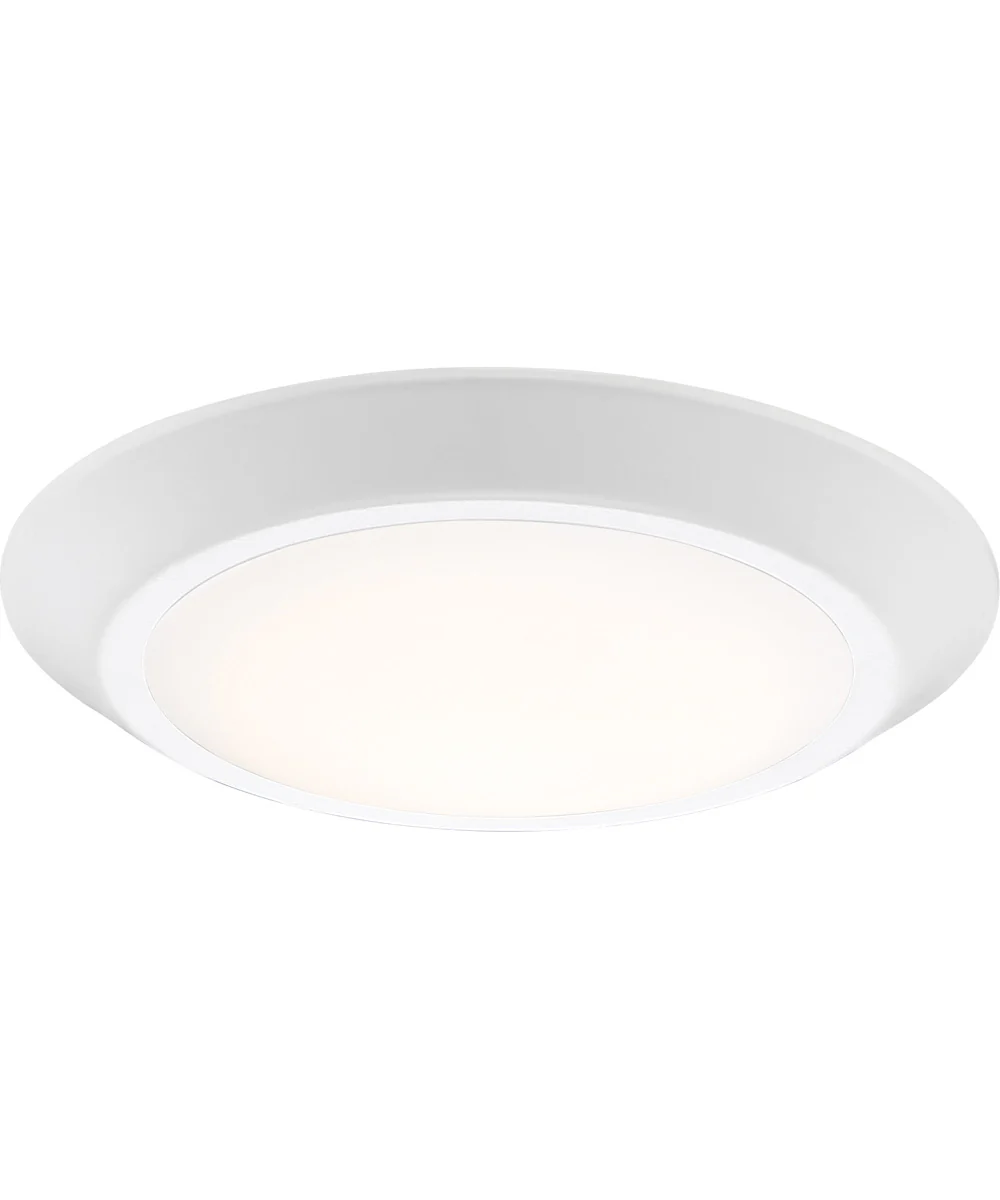 Verge  Flush Mount White Lustre - Image 2
