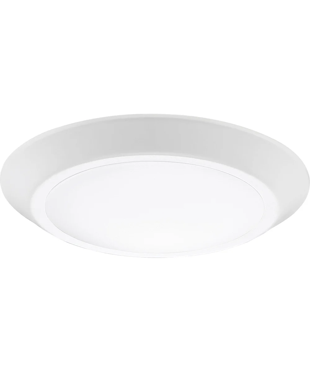Verge  Flush Mount White Lustre - Image 3