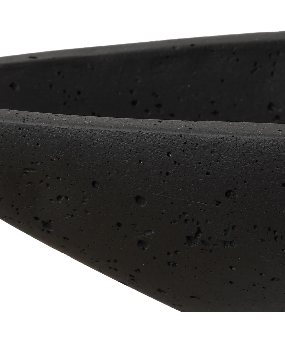 Vessel Cast Black Canoe Bowl - Image 6