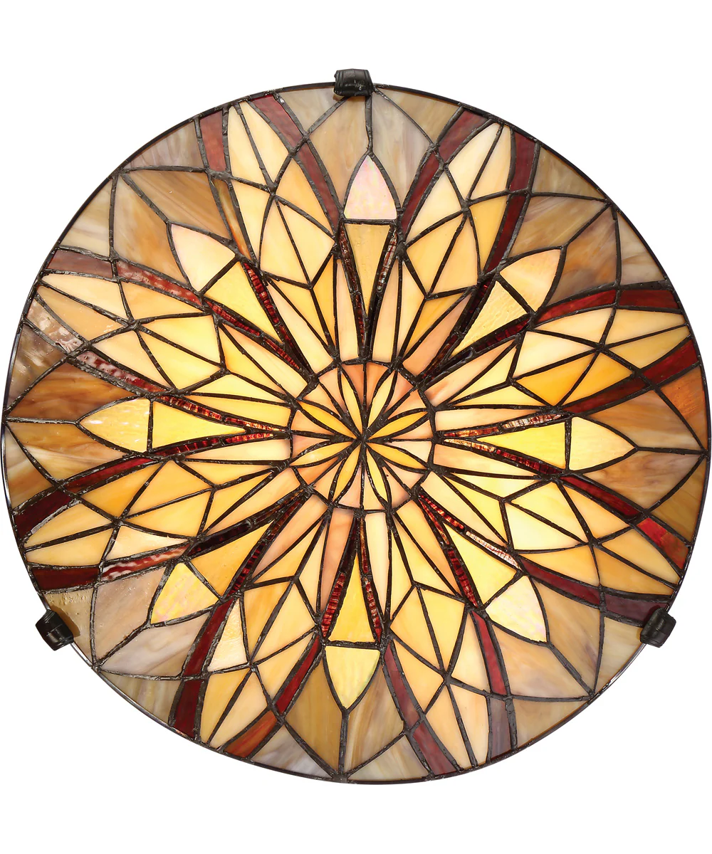 Victory Medium 2-light Flush Mount Valiant Bronze - Image 6
