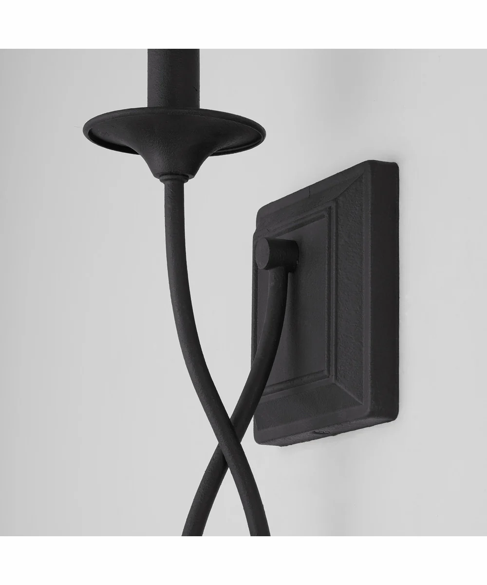 Vincent 1-Light Sconce Black Iron - Image 2