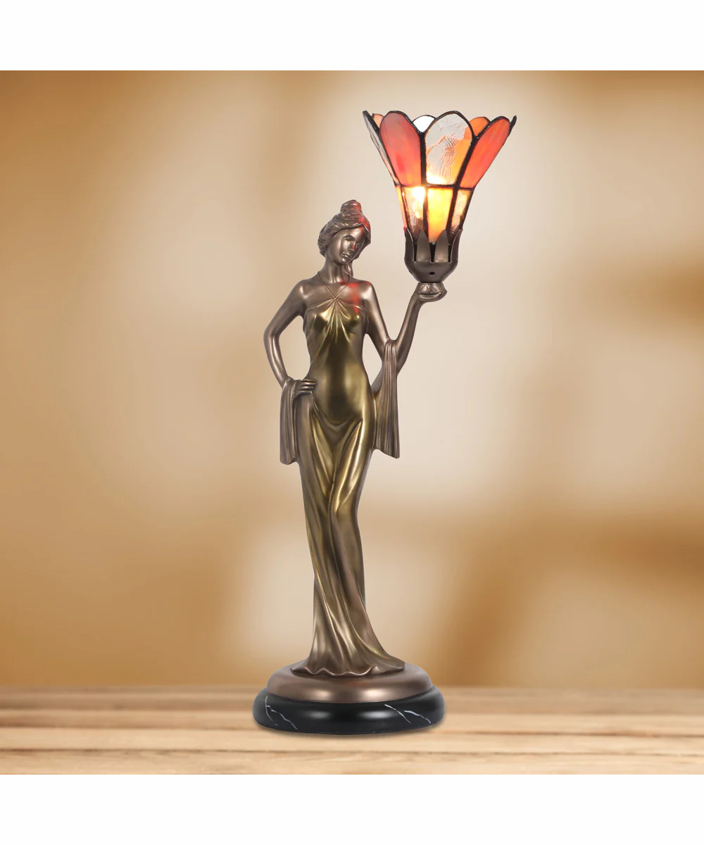 Vita Lady Tiffany Accent Lamp - Image 2