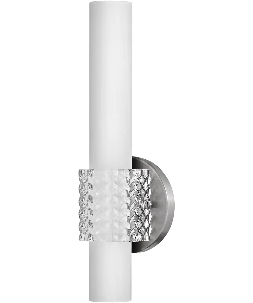 Vivi LED-Light Small LED Vanity in Brushed Nickel
