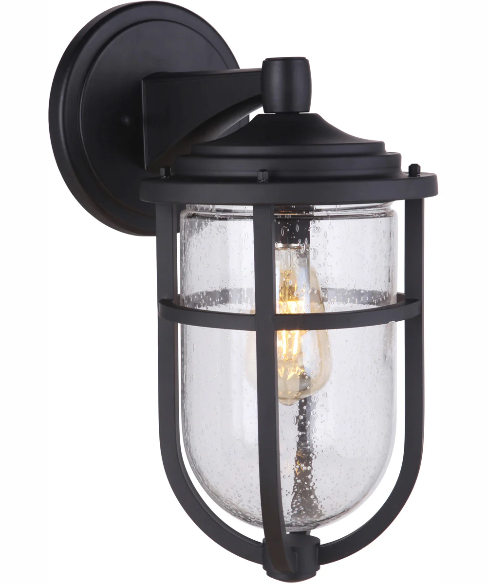Voyage 1-Light Outdoor Wall Lantern Midnight - Image 2