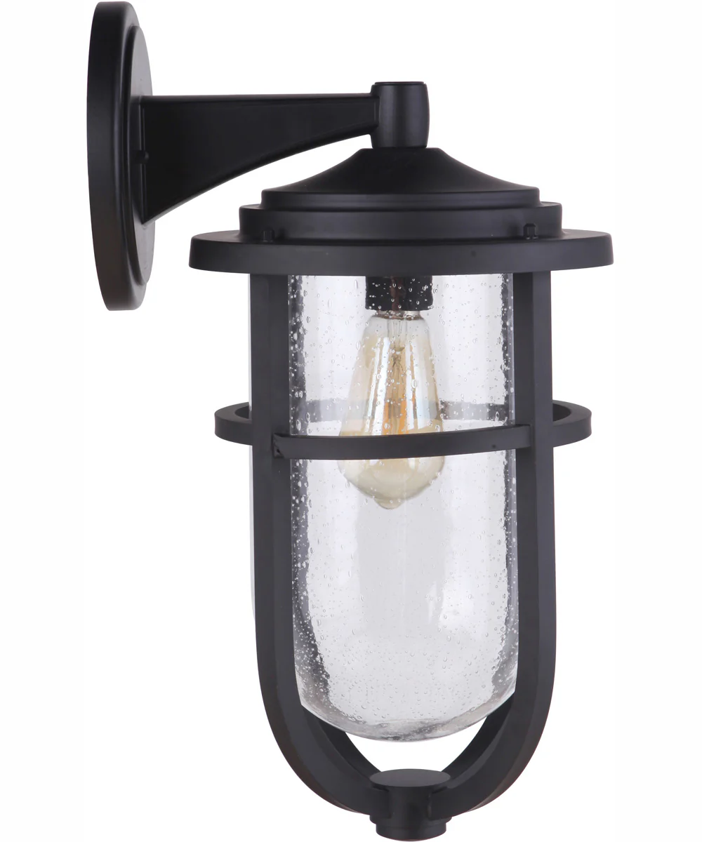 Voyage 1-Light Outdoor Wall Lantern Midnight - Image 4