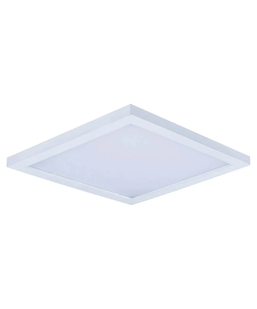 Wafer 9" Square LED Surface Mount Ceiling/Wall Light 3000K White