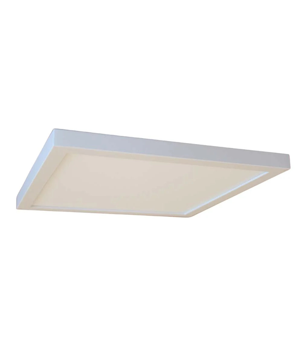 Wafer 9" Square LED Surface Mount Ceiling/Wall Light 3000K White - Image 3