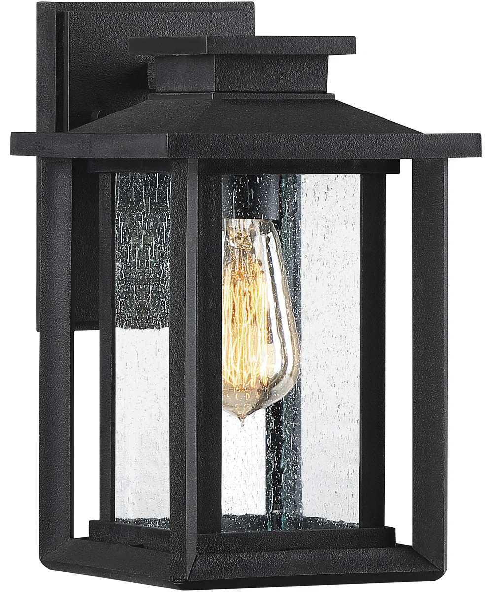Wakefield Small 1-light Outdoor Wall Light Coastal Armour Earth Black - Image 2