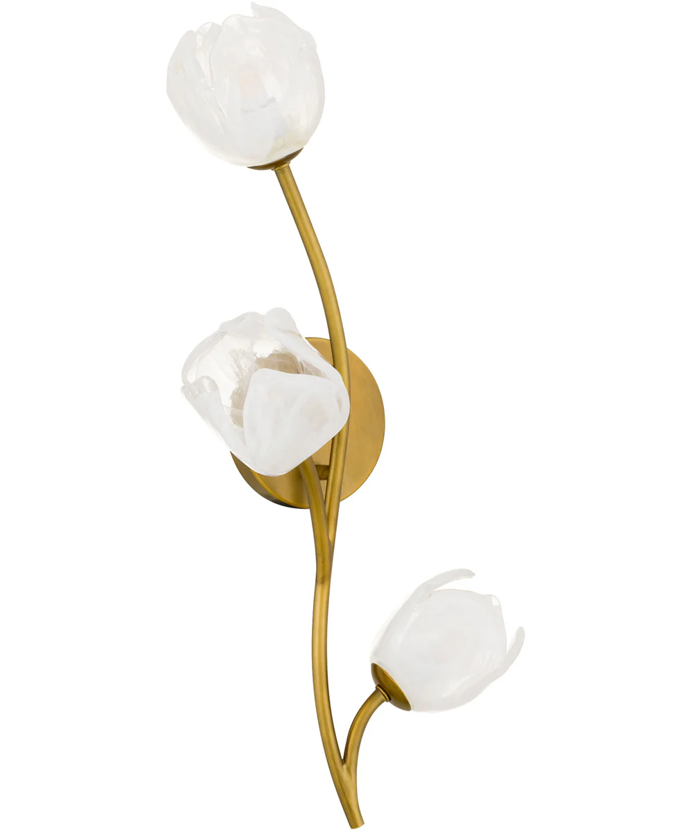 Walker 3-light Wall Sconce Vintage Brass - Image 5