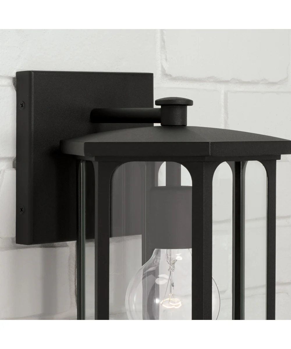 Walton 1-Light Outdoor Wall-Lantern Rain or Shine - Black - Image 3