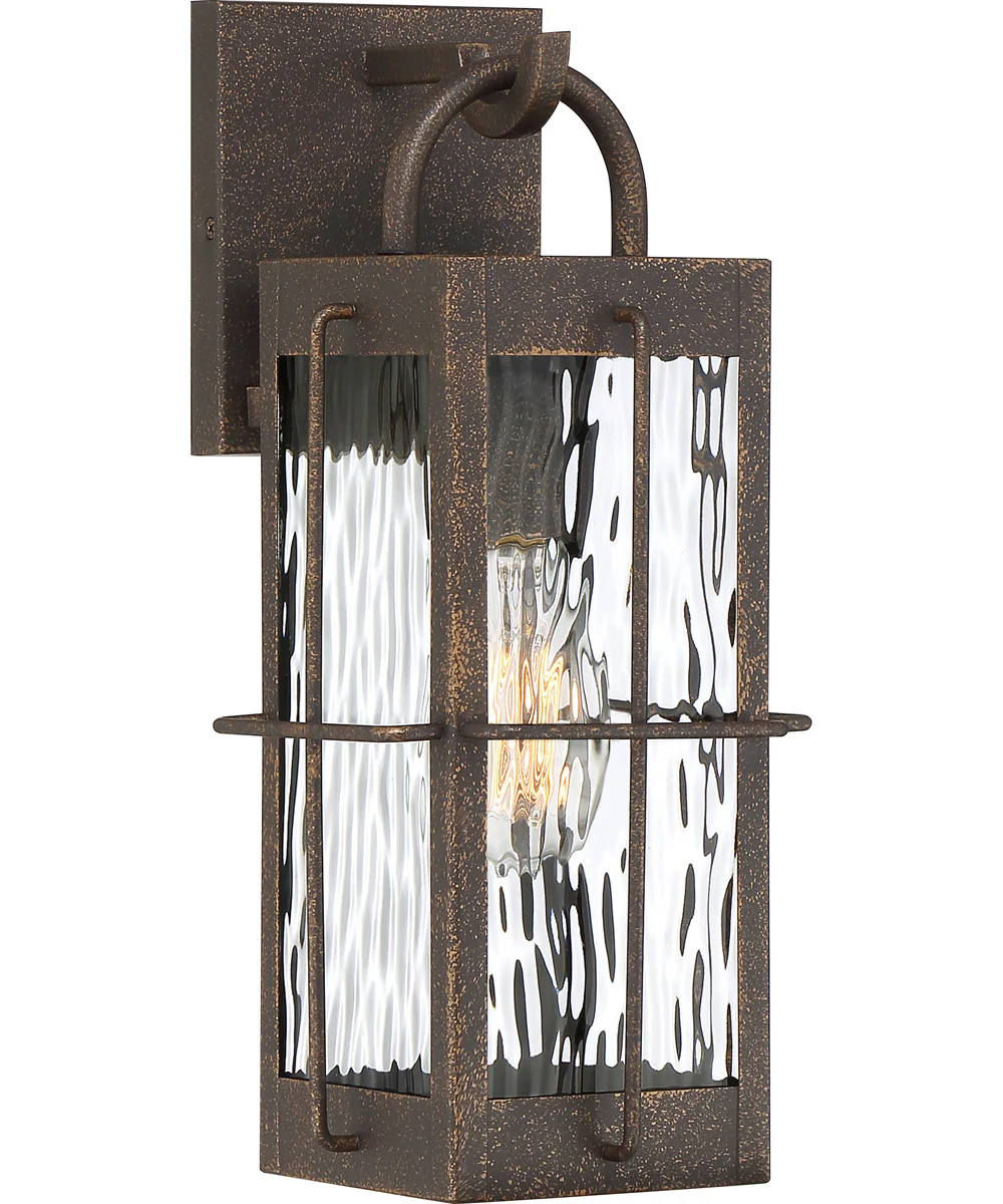 Ward Small 1-light Outdoor Wall Light Gilded Bronze - Image 2