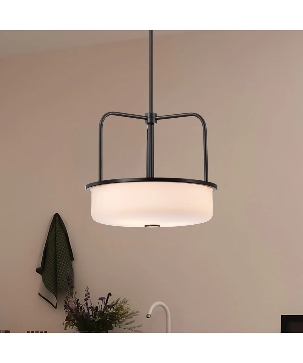 Warren 3-Light Pendant Gun Metal - Image 3