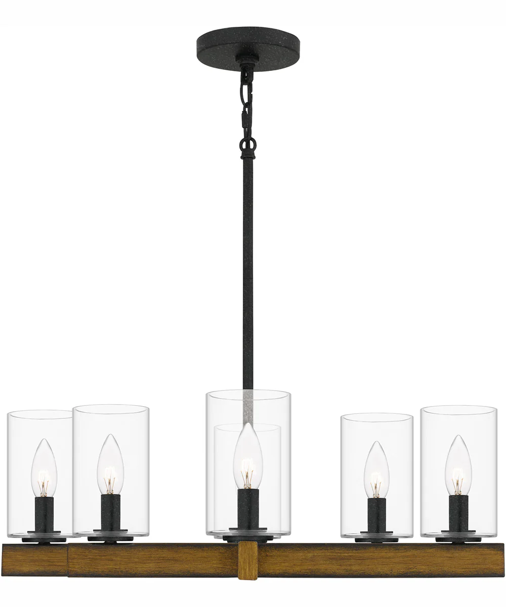 Warrington 6-light Chandelier Natural Iron - Image 4