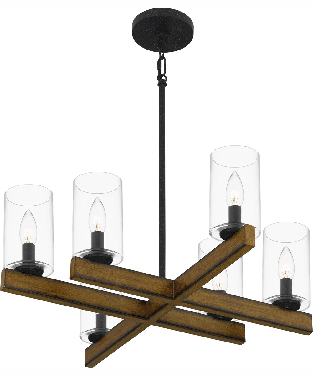 Warrington 6-light Chandelier Natural Iron - Image 5