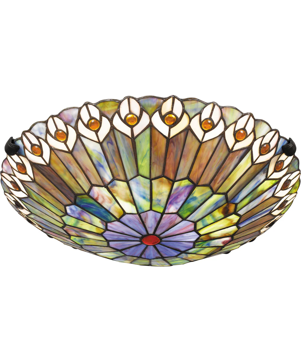 Watkins 2-light Flush Mount Vintage Bronze - Image 4