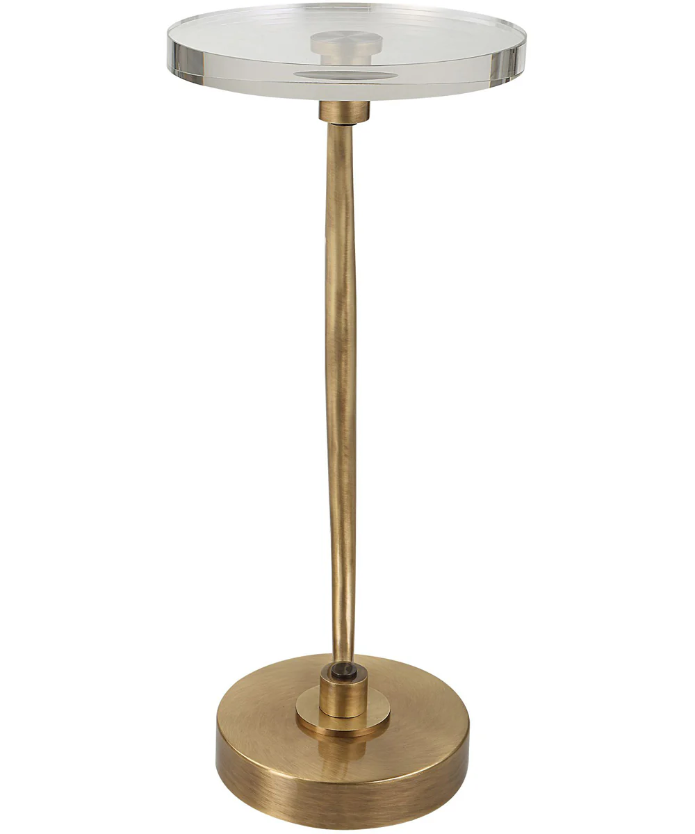 Waveney Brass Drink Table - Image 3