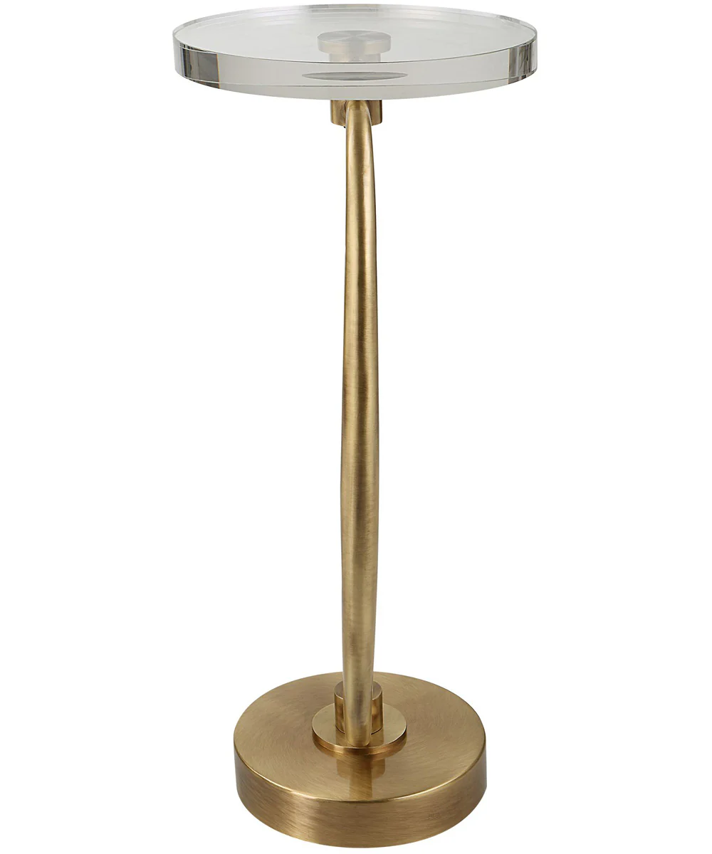 Waveney Brass Drink Table - Image 4