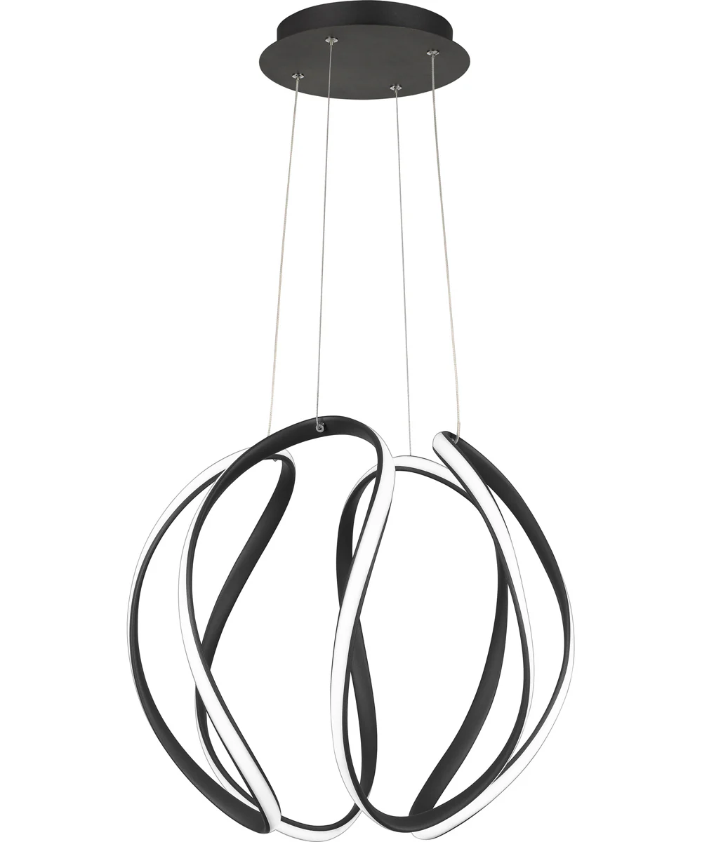 Waving Pendant Earth Black - Image 2
