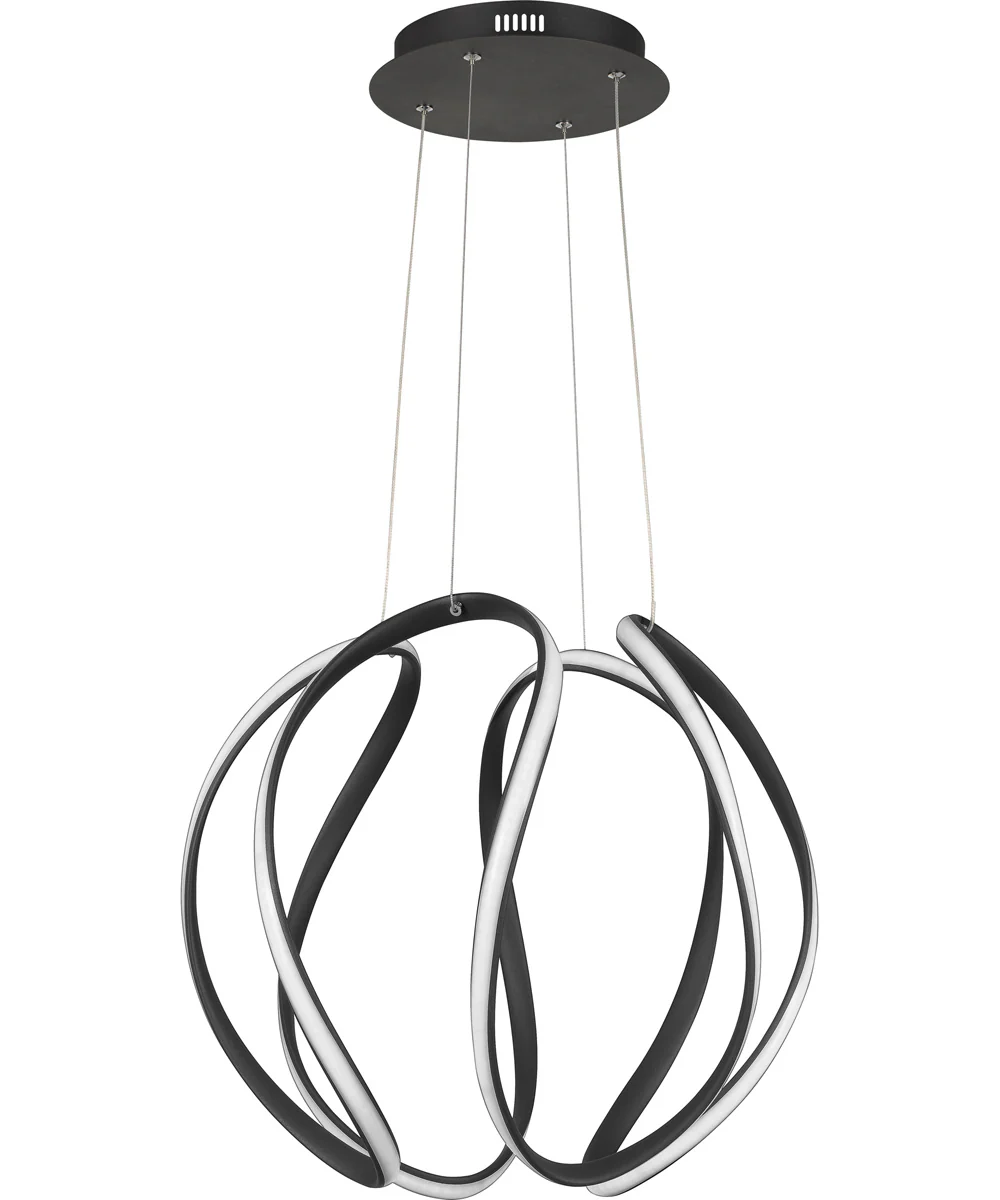 Waving Pendant Earth Black - Image 3