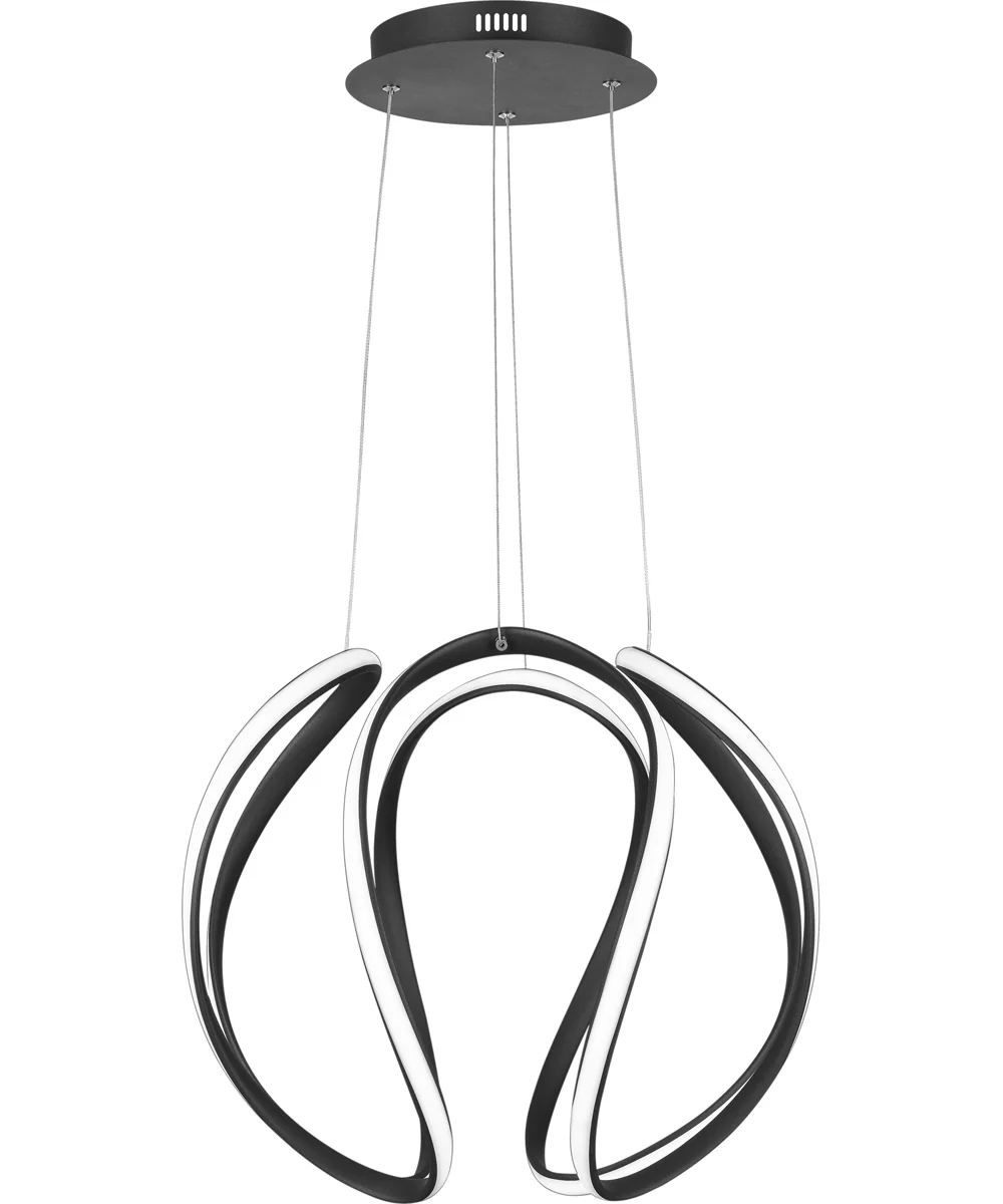 Waving Pendant Earth Black - Image 4