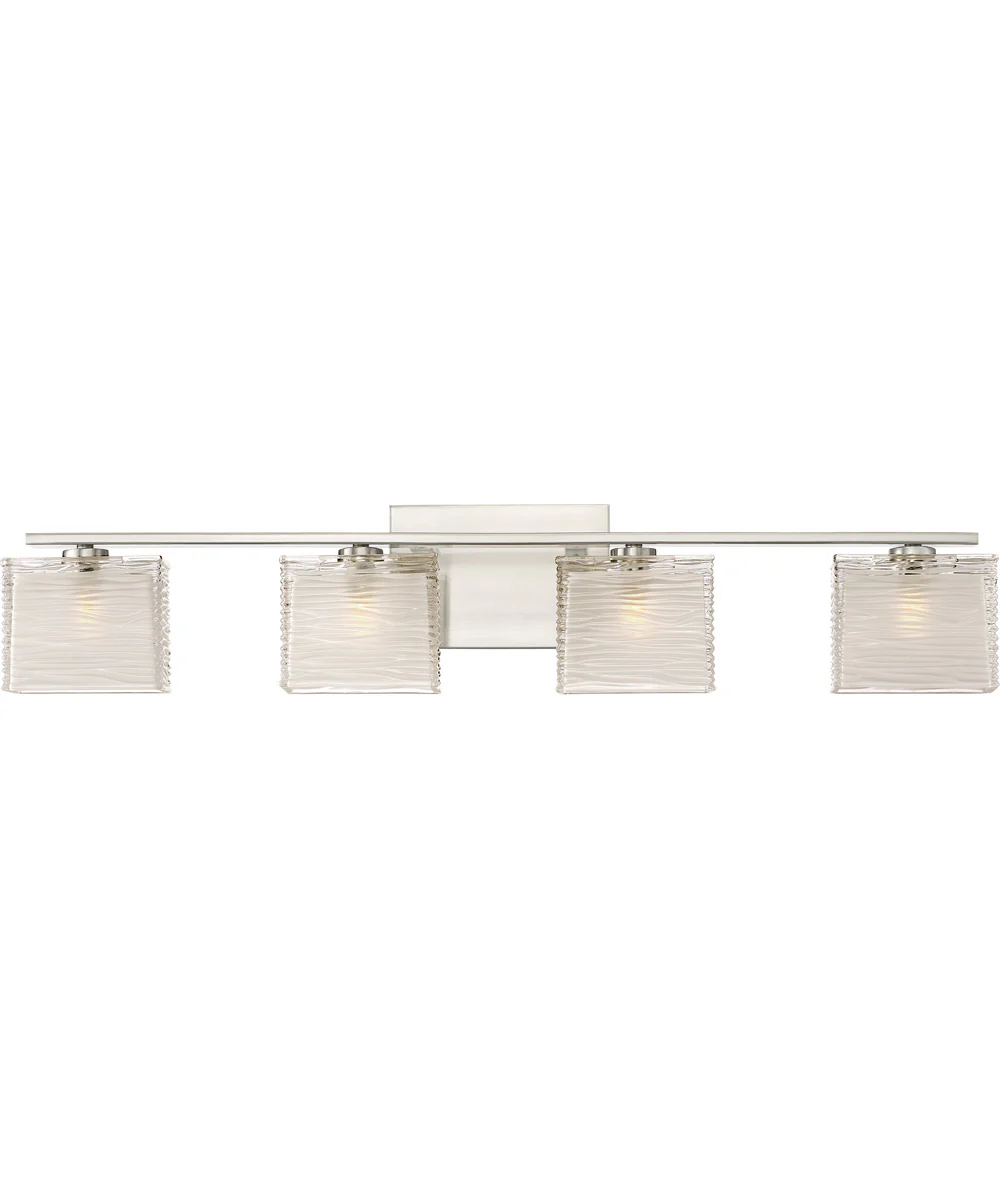 Westcap Extra Large 4-light Bath Light Brushed Nickel - Image 2