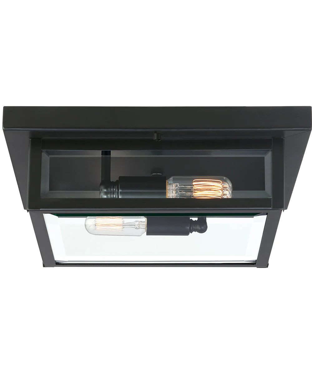 Westover 2-light Flush Mount Earth Black - Image 5
