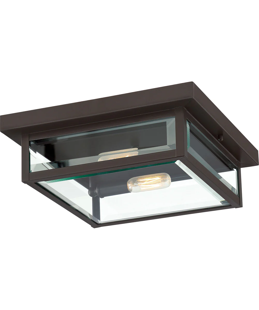 Westover 2-light Flush Mount Western Bronze - Image 2