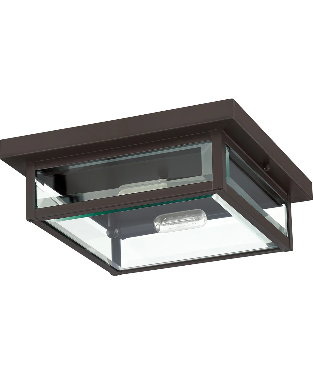 Westover 2-light Flush Mount Western Bronze - Image 3