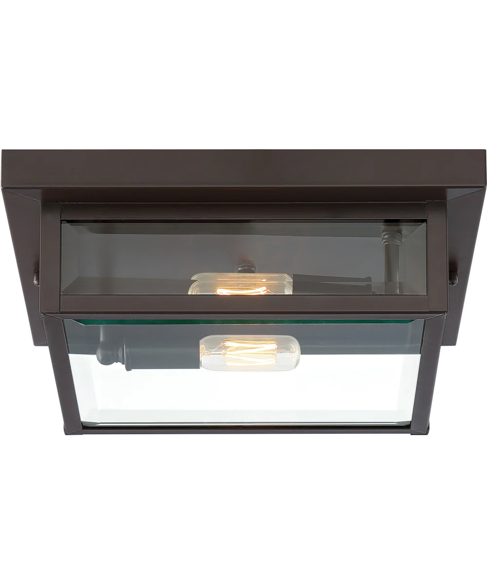 Westover 2-light Flush Mount Western Bronze - Image 5