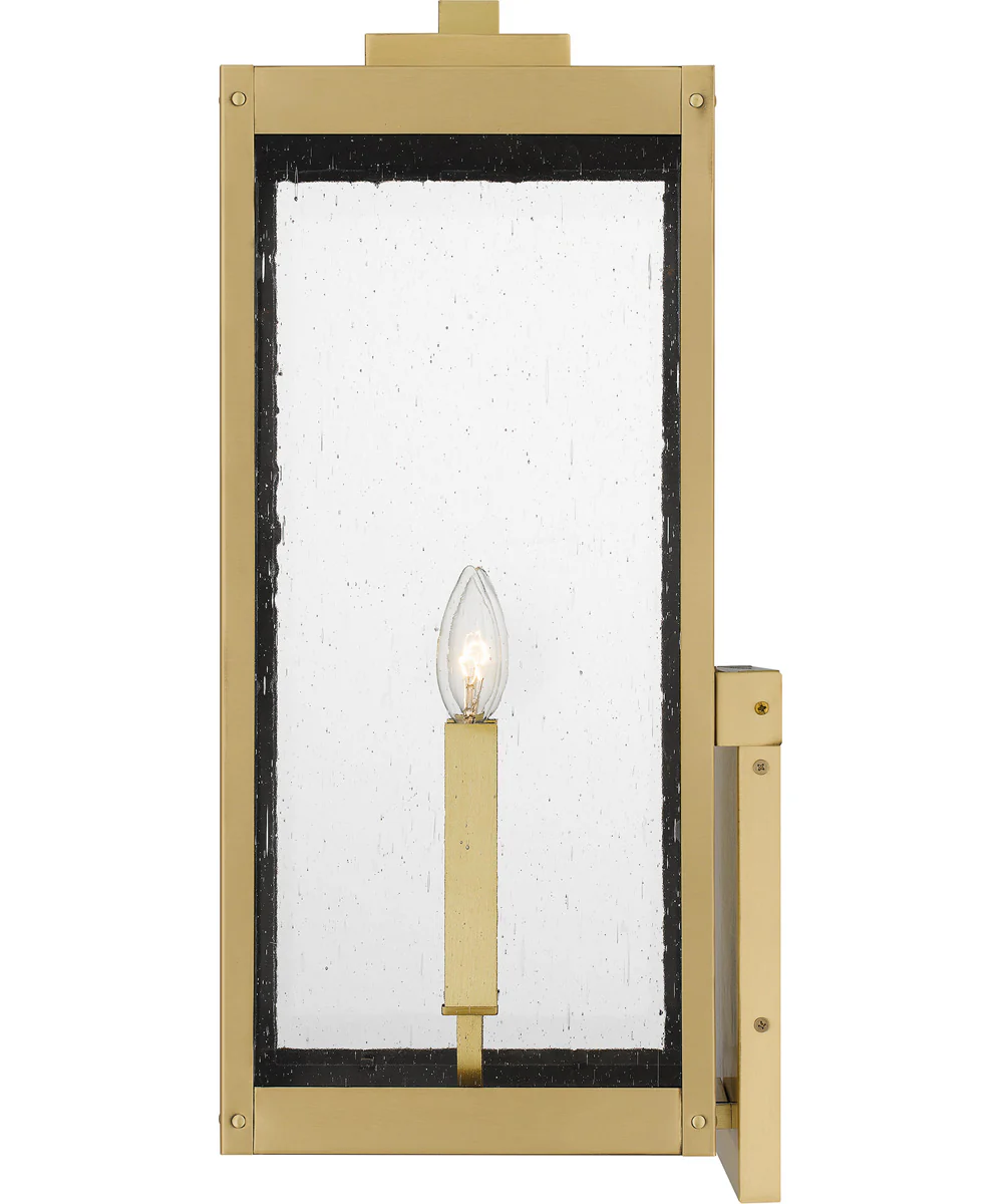 Westover Extra Large 2-light Outdoor Wall Light Antique Brass - Image 4