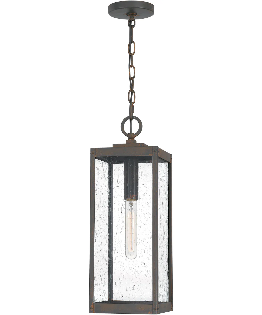 Westover Large 1-light Outdoor Pendant Light Industrial Bronze - Image 2
