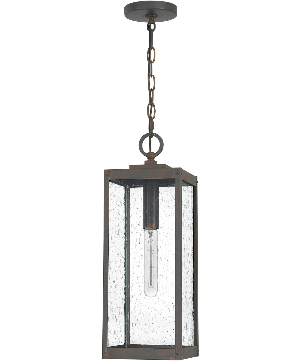 Westover Large 1-light Outdoor Pendant Light Industrial Bronze - Image 3