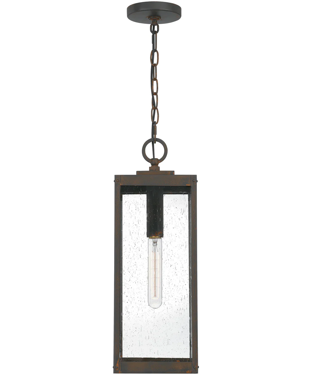 Westover Large 1-light Outdoor Pendant Light Industrial Bronze - Image 4