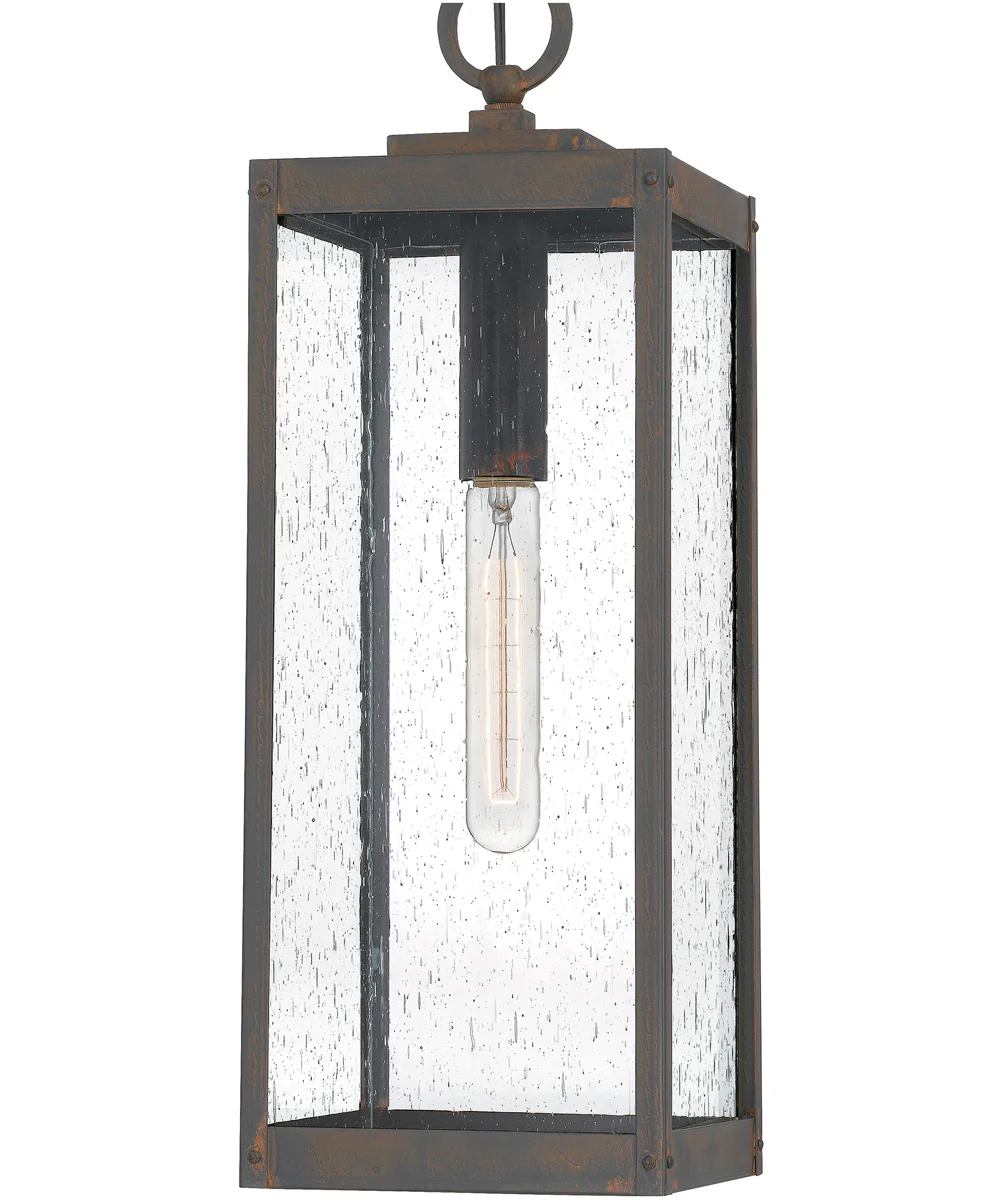 Westover Large 1-light Outdoor Pendant Light Industrial Bronze - Image 6