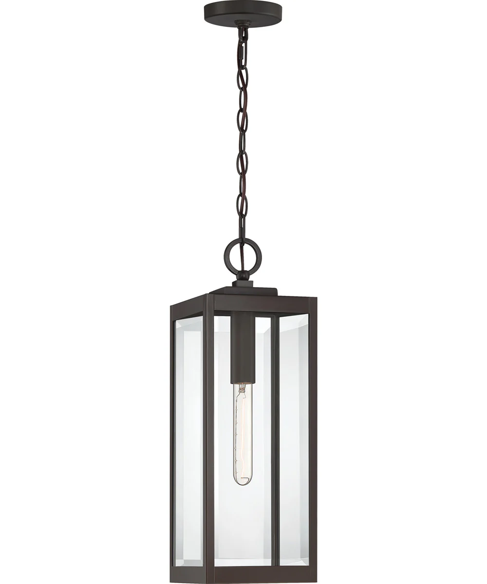 Westover Large 1-light Outdoor Pendant Light Western Bronze - Image 2