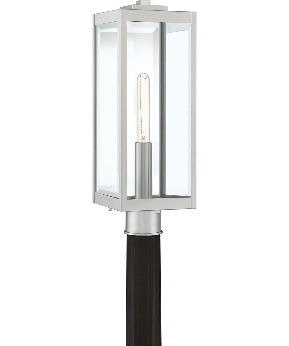 Westover Large 1-light Outdoor Post Light Stainless Steel - Image 2